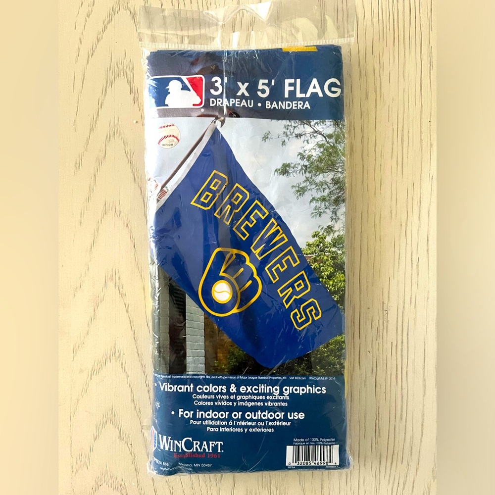 Milwaukee Brewers 3x5 Flag